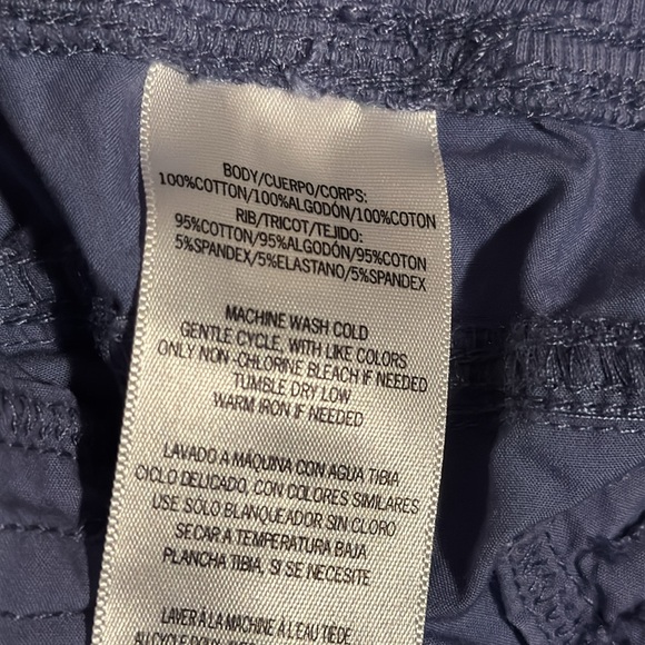 Calvin Klein Performance 100% cotton pull-on adjustable length pants (LG) EUC! - Picture 3 of 10